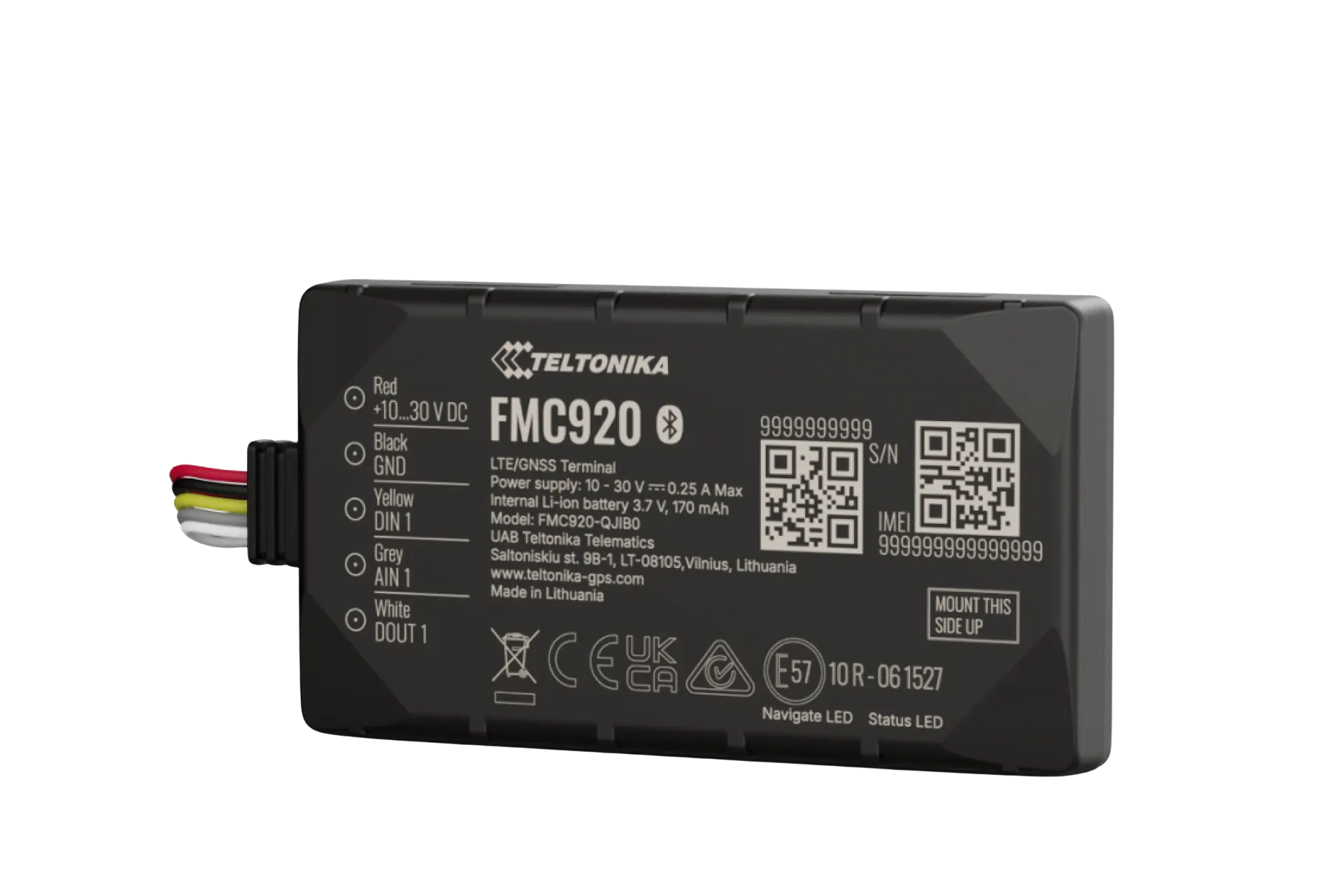 Fleet Mate Professional GPS Tracker FMC920 – Real-Time 4G LTE Tracking Device with Geofence Alerts