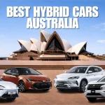 Best hybrid cars Australia 2026 lineup with Sydney Opera House – Toyota Corolla Hybrid, BYD Sealion 6 PHEV, MG4 & more